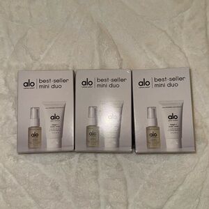 NEW 3 SETS - Alo Yoga Mini Magnesium Spray & Glow Oil Duo